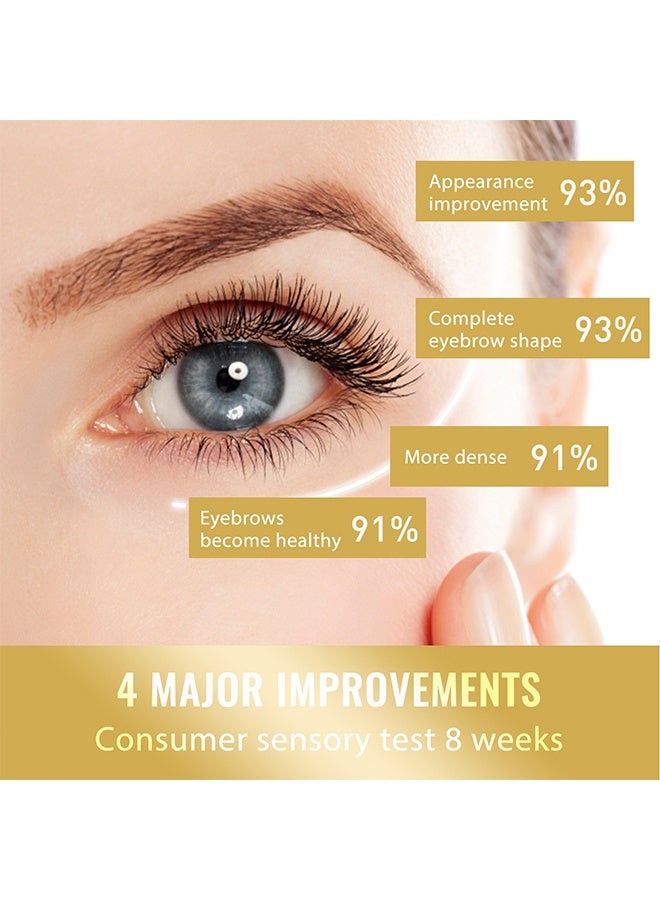 إيلهو سيروم تقوية الرموش والحواجب المكثف، سيروم للرموش لتعزيز نموها، سائل مكثف للرموش، زيت الخروع العضوي مع فرشاة، صيغة متقدمة لرموش وحواجب أطول وأكثر كثافة وامتلاءً، مثالي لتعزيز النمو الطبيعي، 20 مل - Image 5